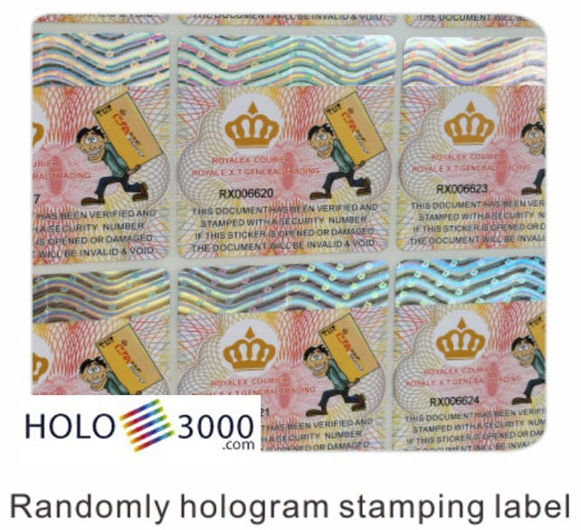 ologramma adesivo hologram sticker