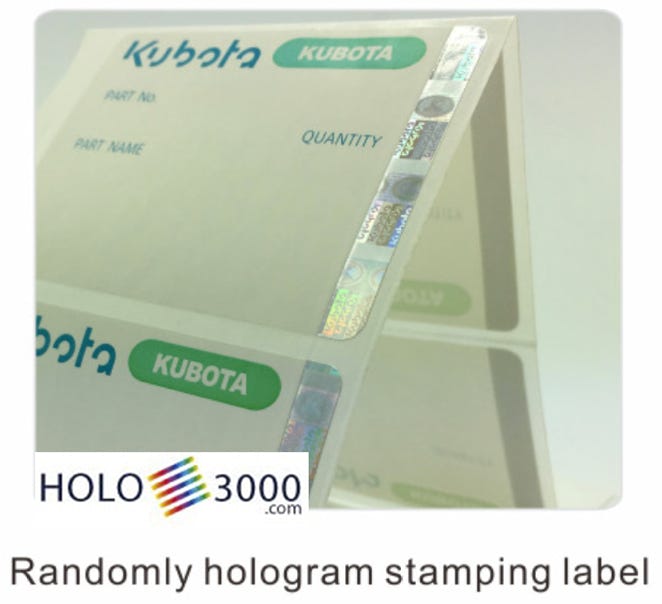 ologramma adesivo hologram sticker