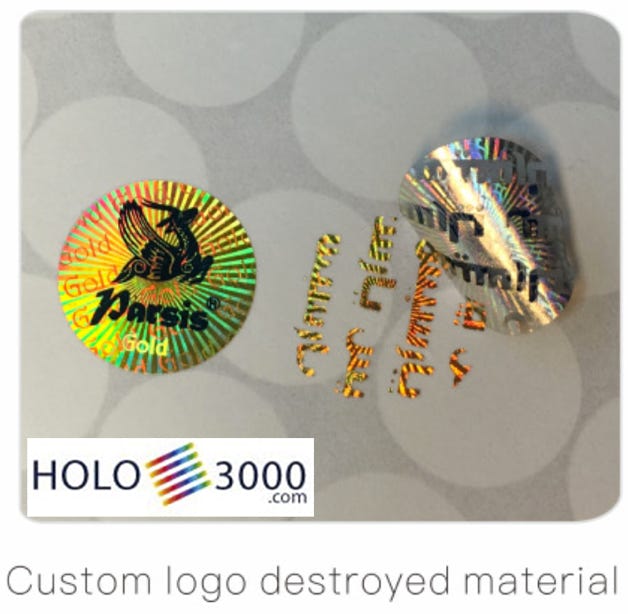 ologramma adesivo hologram sticker